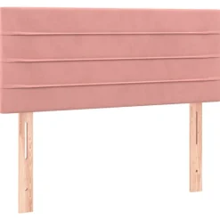 Outlet vidaXL Sänggavel 80x5x78/88 cm sammet Rosa