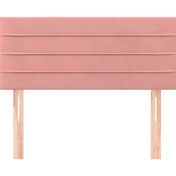 Outlet vidaXL Sänggavel 80x5x78/88 cm sammet Rosa