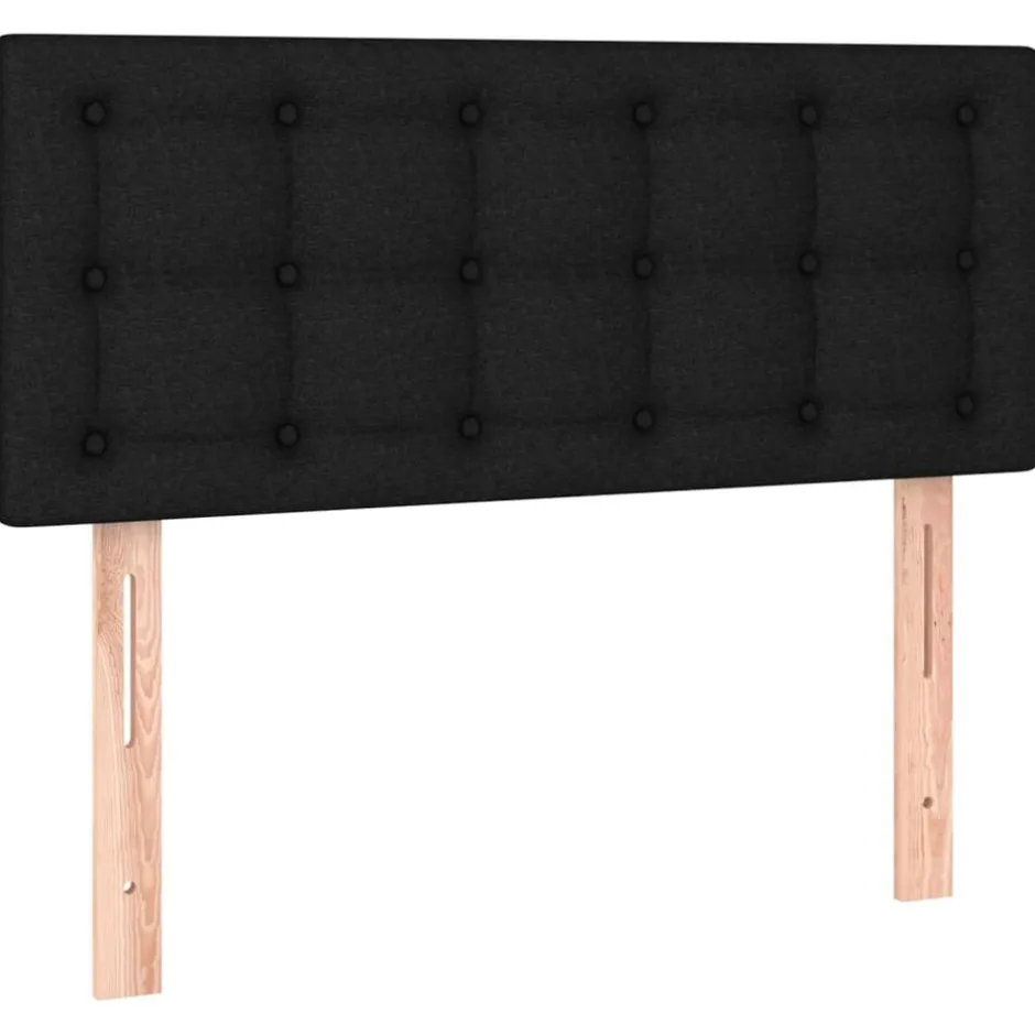 Online vidaXL Sänggavel 80x5x78/88 cm tyg Svart