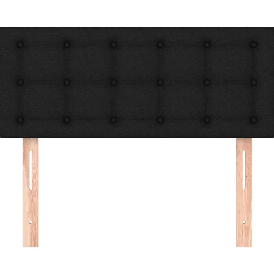 Online vidaXL Sänggavel 80x5x78/88 cm tyg Svart