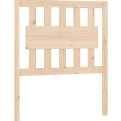 Sale vidaXL Sänggavel 80,5x4x100 cm massiv furu Naturfärg