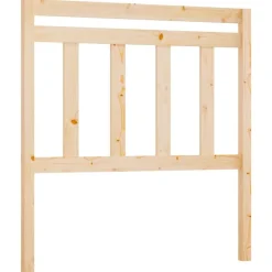 vidaXL Sänggavel 81x4x100 cm massiv furu