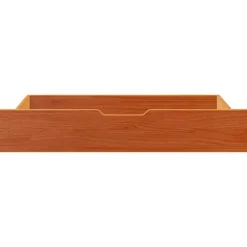 vidaXL Sänglådor 2 st vaxbrun 95x55x17 cm massiv furu