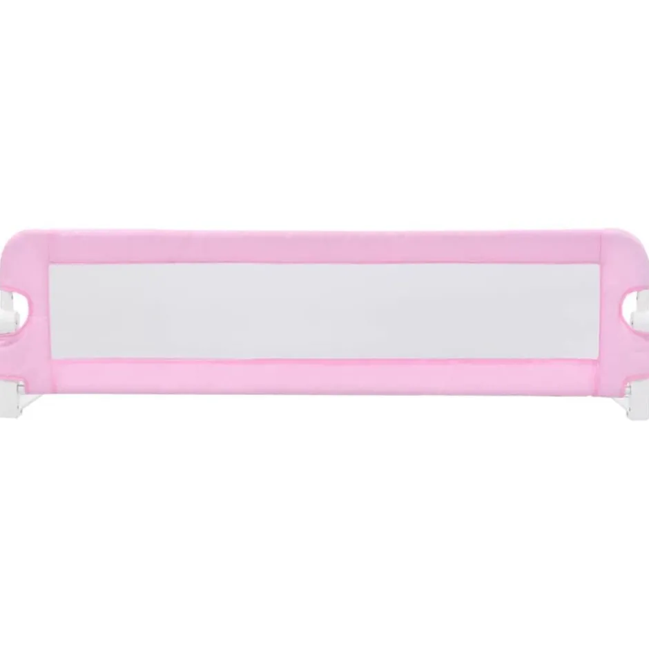 Discount vidaXL Sängskena för barn 120x42 cm polyester Rosa