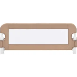 vidaXL Sängskena för barn taupe 102x42 cm polyester