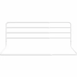 vidaXL Sängskena för barn vit (76-137)x55 cm tyg