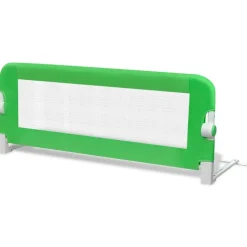 Best vidaXL Sängskena för barnsäng 102 x 42 cm Grön