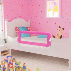Online vidaXL Sängskena för barnsäng 102 x 42 cm Rosa