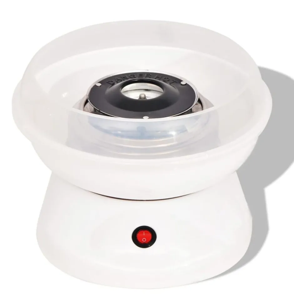 Clearance vidaXL Sockervaddsmaskin 480 W Vit