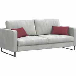 New vidaXL Sofakuddar 2 pcs 50 x 30 cm tyg Vinröd