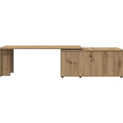 vidaXL Soffbord 150x50x35 cm konstruerat trä artisan ek