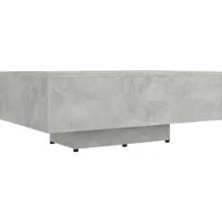 Outlet vidaXL Soffbord 85x55x31 cm konstruerat trä Betonggrå