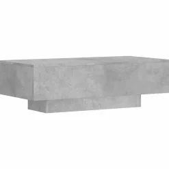 vidaXL Soffbord betonggrå 100x49,5x31 cm konstruerat trä