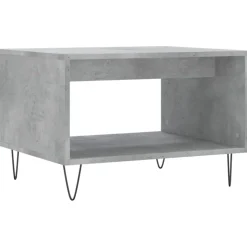 Clearance vidaXL Soffbord 60x50x40 cm konstruerat trä Betonggrå