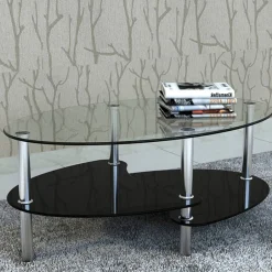 Sale vidaXL Soffbord med exklusiv design Svart