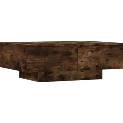 vidaXL Soffbord rökfärgad ek 90x60x31 cm konstruerat trä