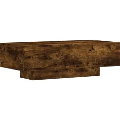 vidaXL Soffbord rökfärgad ek 100x49,5x31 cm konstruerat trä