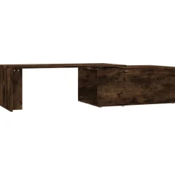 vidaXL Soffbord rökfärgad ek 150x50x35 cm konstruerat trä