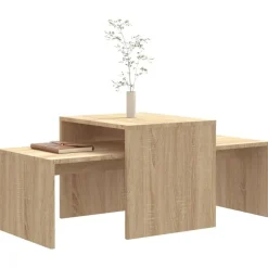 Clearance vidaXL Soffbord sonoma-ek 100x48x40 cm konstruerat trä Sonoma ek