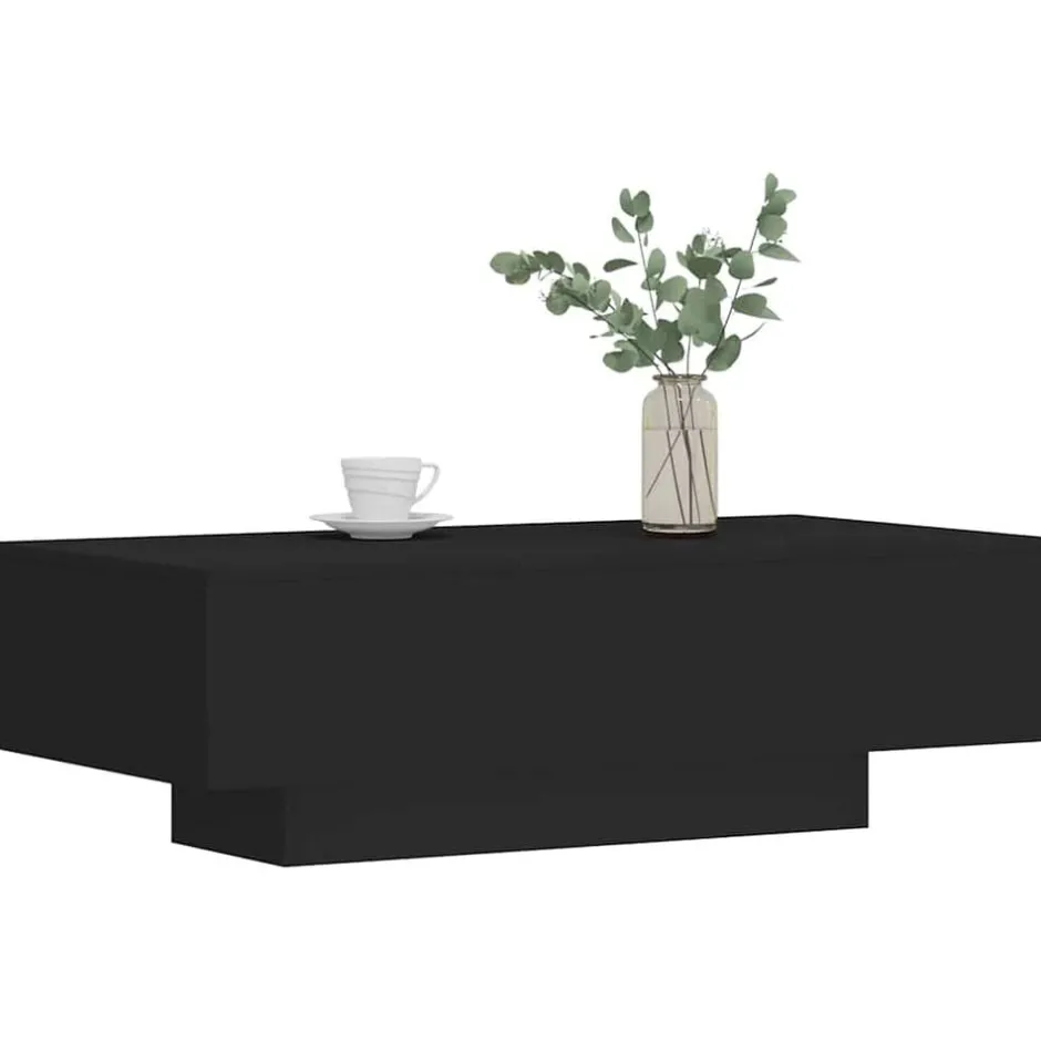 Sale vidaXL Soffbord 100x49,5x31 cm konstruerat trä Svart
