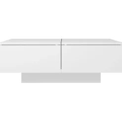 Discount vidaXL Soffbord 90x60x31 cm konstruerat trä Vit