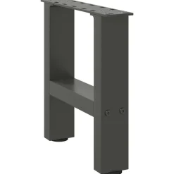 Sale vidaXL Soffbordsben 2 st 30x(30-31) cm stål Antracit