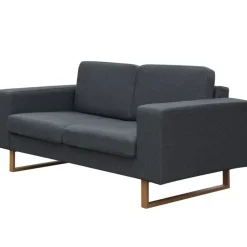Clearance vidaXL Soffgrupp med 2-sits och 3-sits Mörkgrå