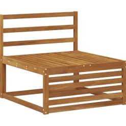 vidaXL Soffgrupper 10 pcs Naturfärg Massivt Akaciaträ