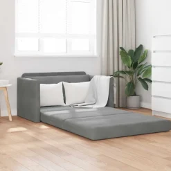 Best vidaXL Soffsäng 124 x 71 x 78 cm Sammet Mörkgrå