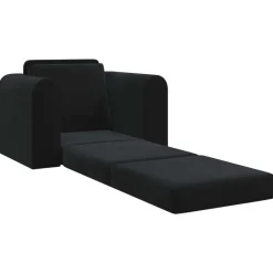 Outlet vidaXL Soffsäng 98 x 71 x 83 cm Sammet Svart