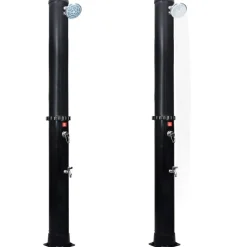 vidaXL Soldusch med duschhuvud och kran 40 L