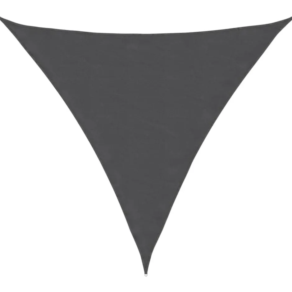 Outlet vidaXL Solsegel Oxfordtyg trekantigt 3,6x3,6x3,6 m Antracit