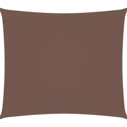 New vidaXL Solsegel oxfordtyg rektangulärt 2x2,5 m Brun