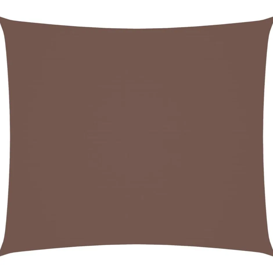 New vidaXL Solsegel oxfordtyg rektangulärt 2x2,5 m Brun