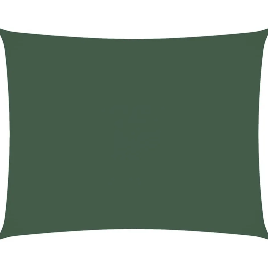 Clearance vidaXL Solsegel oxfordtyg rektangulärt 2x3,5 m Mörkgrön