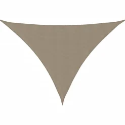 Discount vidaXL Solsegel oxfordtyg trekantigt 2,5x2,5x3,5 m Taupe