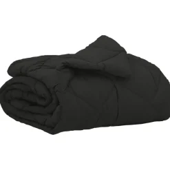 vidaXL Sommar Duvet Svart 200 x 135 cm Mikrofiber