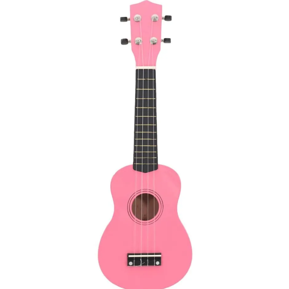 Discount vidaXL Sopranukulele med väska för barn sopran 21" Rosa
