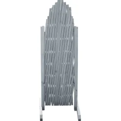 Sale vidaXL Spaljéstaket massivt granträ 1,8x1 Grå