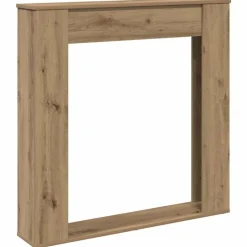 Discount vidaXL Spiselkrans 100x20x100 cm konstruerat trä artisan ek