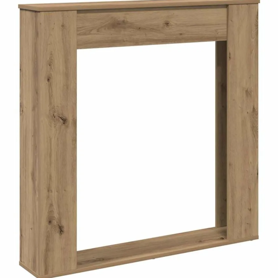 Discount vidaXL Spiselkrans 100x20x100 cm konstruerat trä artisan ek