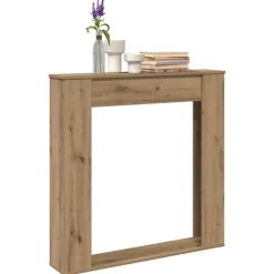 Discount vidaXL Spiselkrans 100x20x100 cm konstruerat trä artisan ek
