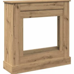 Best vidaXL Spiselkrans 90x30x90 cm konstruerat trä artisan ek