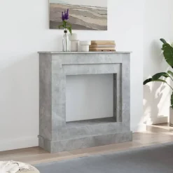 New vidaXL Spiselkrans 90x30x90 cm konstruerat trä Betonggrå