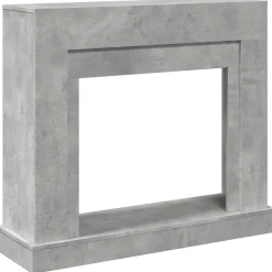 vidaXL Spiselkrans betonggrå 100x30x87,5 cm konstruerat trä