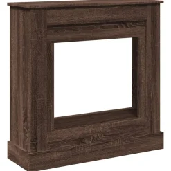 Clearance vidaXL Spiselkrans 90x30x90 cm konstruerat trä brun ek
