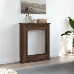 Clearance vidaXL Spiselkrans 75x20x87,5 cm konstruerat trä brun ek
