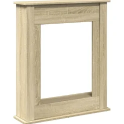 vidaXL Spiselkrans sonoma-ek 75x20x87,5 cm konstruerat trä