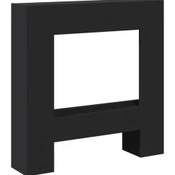 Online vidaXL Spiselkrans 81x18x82 cm konstruerat trä Svart