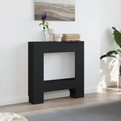 Online vidaXL Spiselkrans 81x18x82 cm konstruerat trä Svart